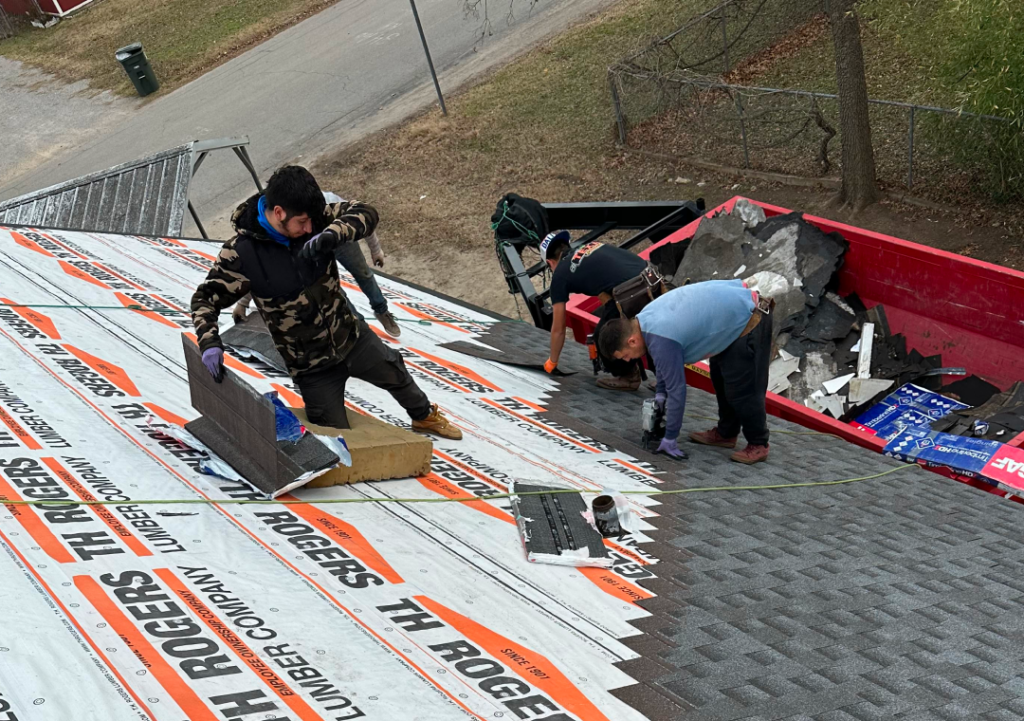 company roof replacement